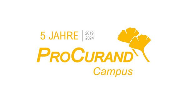 ProCurand Campus-Logo zum 5-jährigen Jubiläum