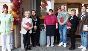 ProCurand Team Seniorenresidenz Senftenberg am Tag der offenen Tür