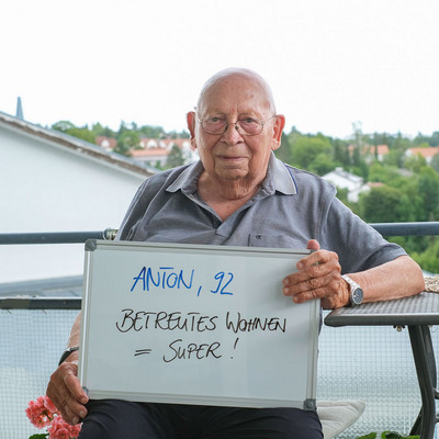 ProCurand Ambulante Pflege Sigmaringen Senior Anton 92