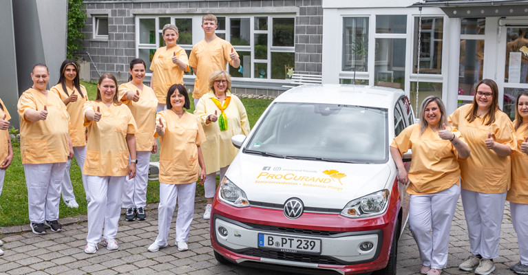 ProCurand Team der Ambulanten Pflege Sigmaringen und Senioren