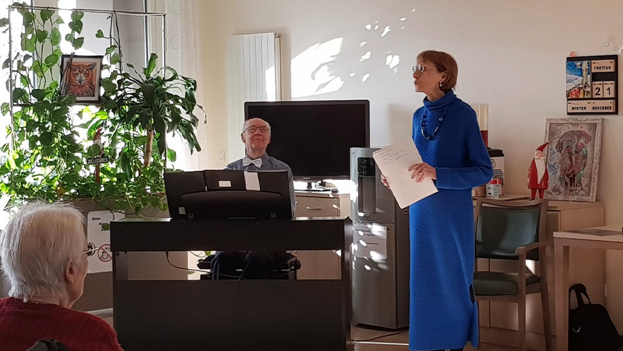 Weltvorlesetage in der Seniorenresidenz Bölschestraße