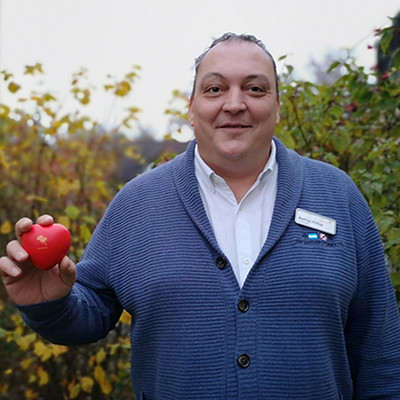 Einrichtungsleitung Mathias mit ProCurand Herz