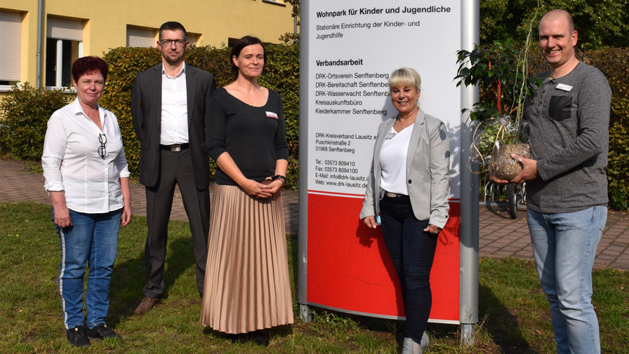 Gründungstreffen in Senftenberg, Leiter DRK Bildungszentrum, Schulleiterin, Bildungsberaterin, Einrichtungs- und Pflegedienstleitung der Procurand Seniorenresidenz Senftenberg