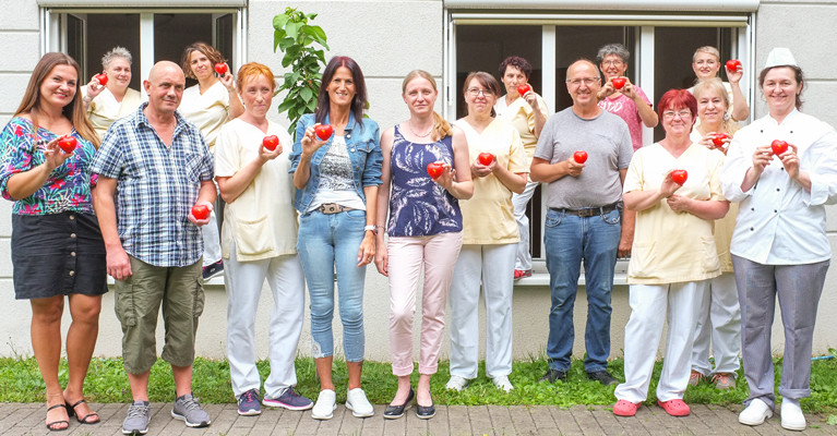 ProCurand Pflegestift Pfarrer Lukas in Cham Teambild 