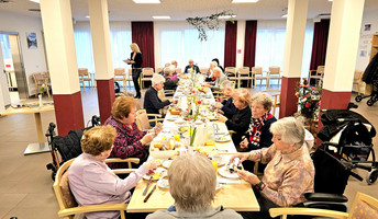 Bewohnerfrühstück bei der ProCurand Strausberg Wriezener-Straße