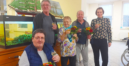 Für den Bewohnerschaftsrat der ProCurand Seniorenresidenz Am Görnsee wurden (v.L.n.R) Dirk, Eddi, Helga, Wolfgang und Armin (fehlt auf dem Bild) gewählt.