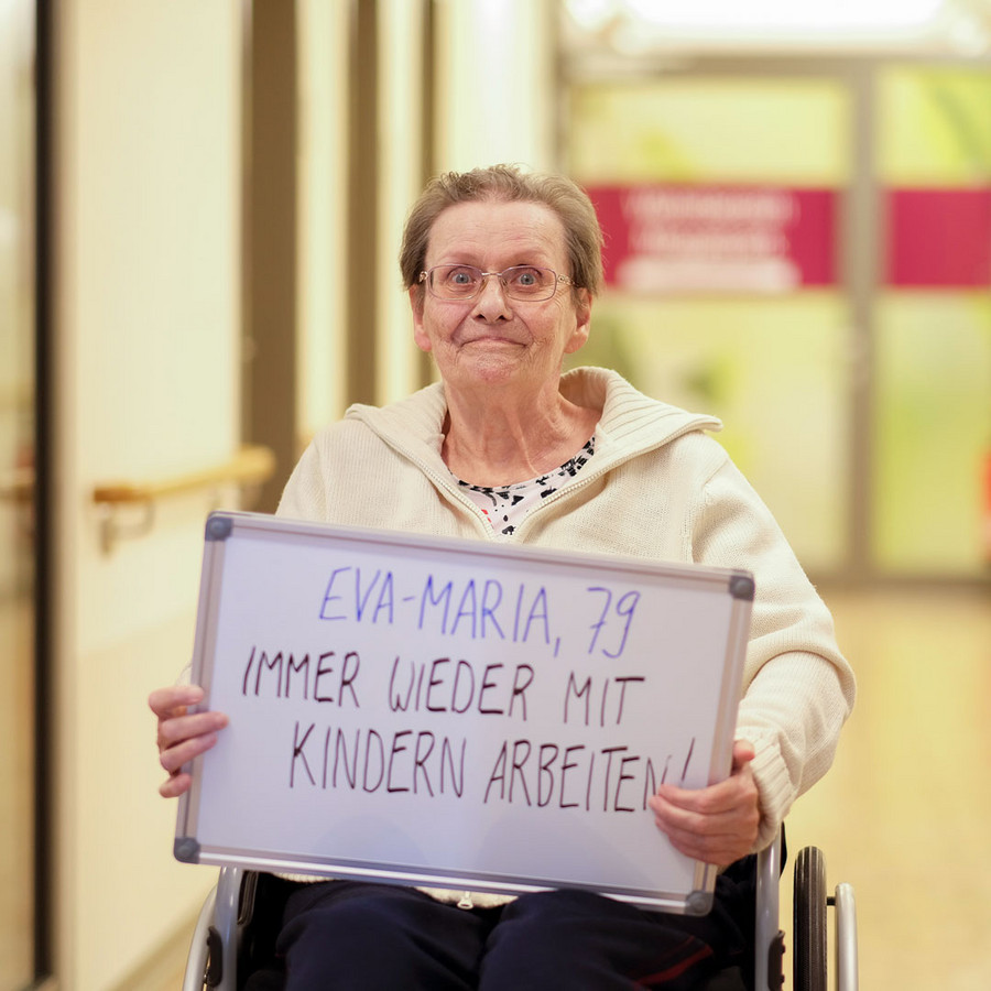 ProCurand Seniorenresidenz Bölschestraße Seniorin Eva-Maria 87