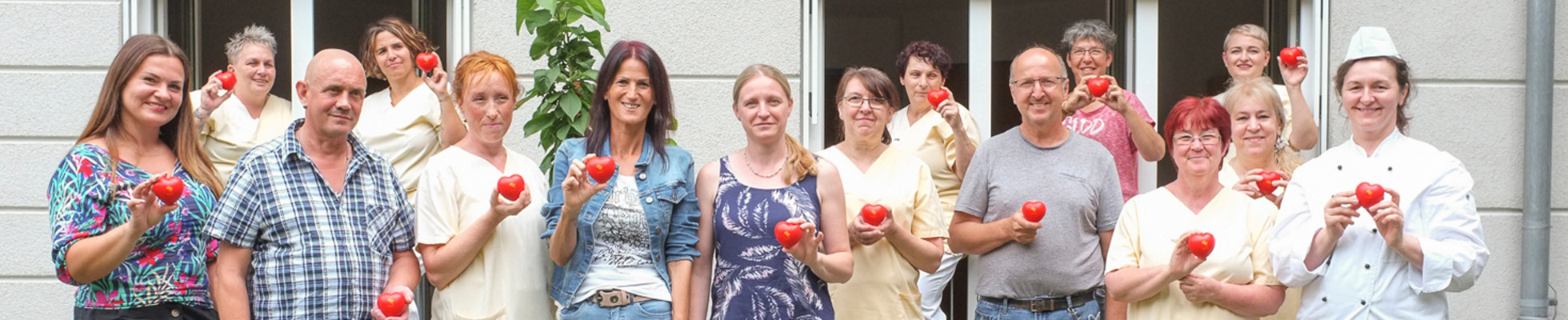 Team des ProCurand Pflegestiftes Pfarrer Lukas in Cham