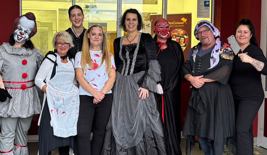 Halloween in der Seniorenresidenz Am Görnsee in Grebs
