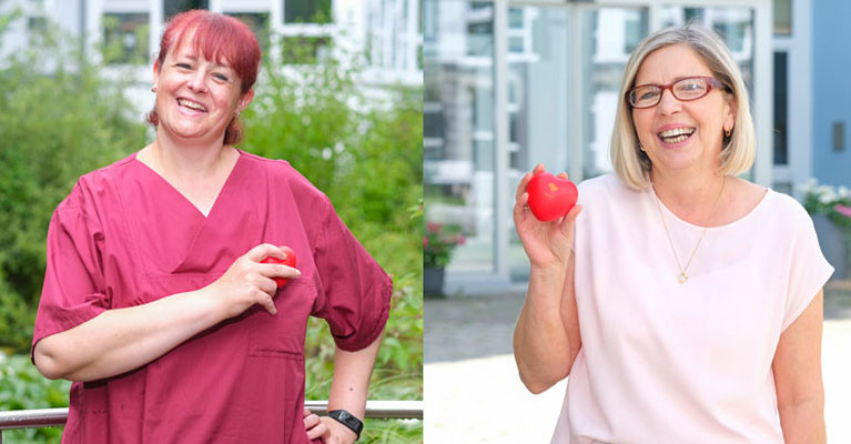 Collage Team der ProCurand Seniorenwohnanlage Fideliswiesen