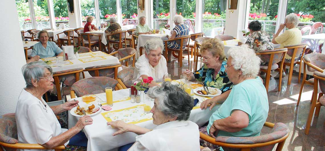 Die Seniorenresidenz bietet schöne und individuell gestaltbare seniorengerechte Wohnungen