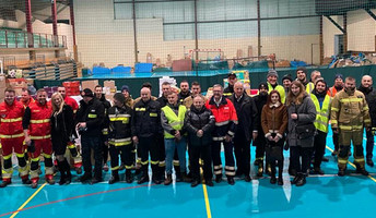 Teambild von der ProCurand Sulzbach-Rosenberg, Freiwillige Feuerwehr und Malteser