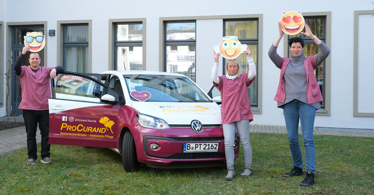Team Ambulante Pflege Bölschestraße der ProCurand 
