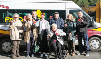 Ausflug der Mieter*innen Service Wohnen ProCurand Seniorenresidenz Bölschestraße 