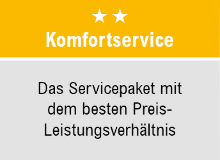 Servicepaket Komfortservice