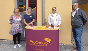 Ambulante Pflege Potsdam der ProCurand beim Quartierfest Potsdam 