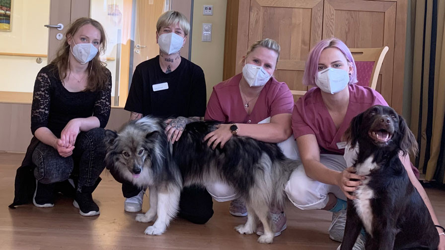 Hundebesuchsdienst im ProCurand Seniorendomizil Wilhelm-Stift Hundebesuchsdienst im ProCurand Seniorendomizil Wilhelm-Stift