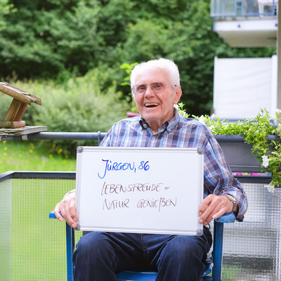 ProCurand Ambulante Pflege Sigmaringen Senior Jürgen 86