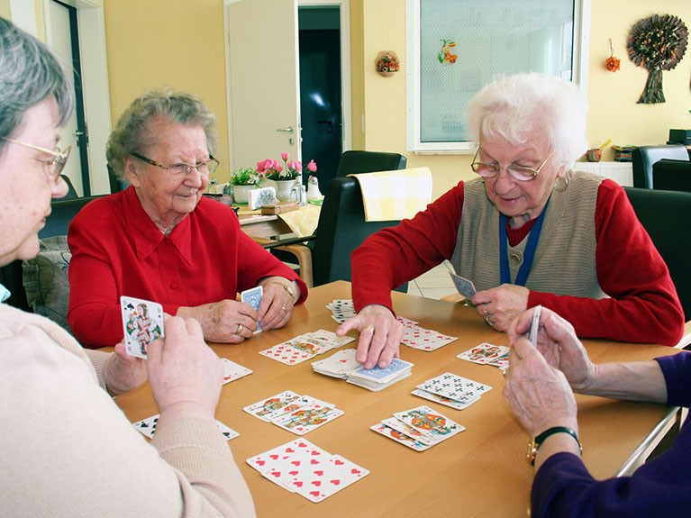Unsere Senioren in Cottbus verbringen ihre Zeit gerne zusammen