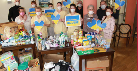 Solidarität mit den ukrainischen Kollegen bei der ProCurand in Sulzbach-Rosenberg