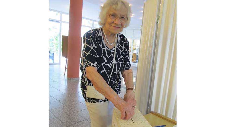 Bewohnerschaftsrats-Wahl in ProCurand Seniorenresidenz Ferch in Schwielowsee