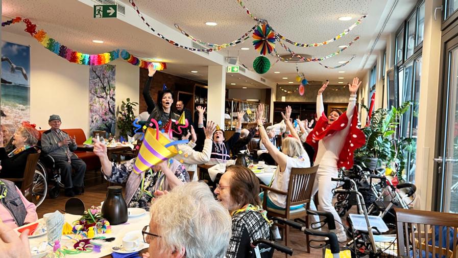 Fasching in der ProCurand Seniorenresidenz Bölschestraße