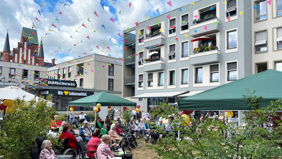 Sommerfest der ProCurand Seniorenresidenz Bölschestraße in Friedrichshagen