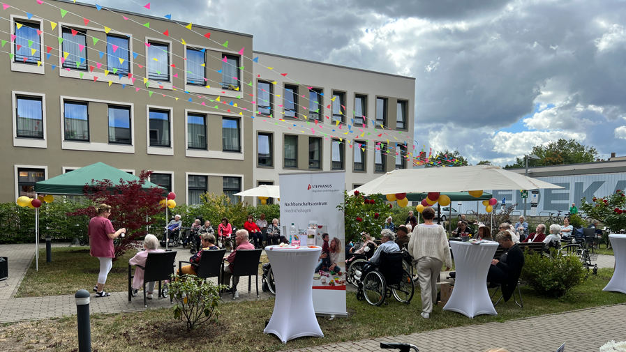 Sommerfest in der ProCurand Seniorenresidenz Bölschestraße in Berlin Friedrichshagen