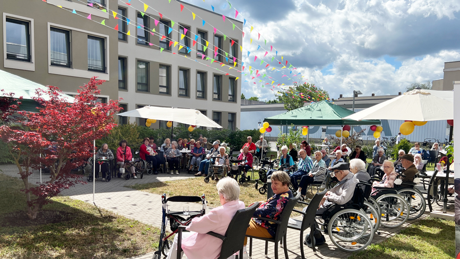 Sommerfest der ProCurand Seniorenresidenz Bölschestraße in Friedrichshagen