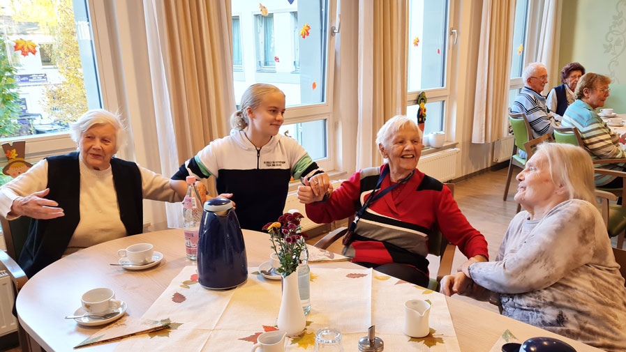 Musikalische Veranstaltung in der ProCurand Seniorenresidenz Bölschestraße 