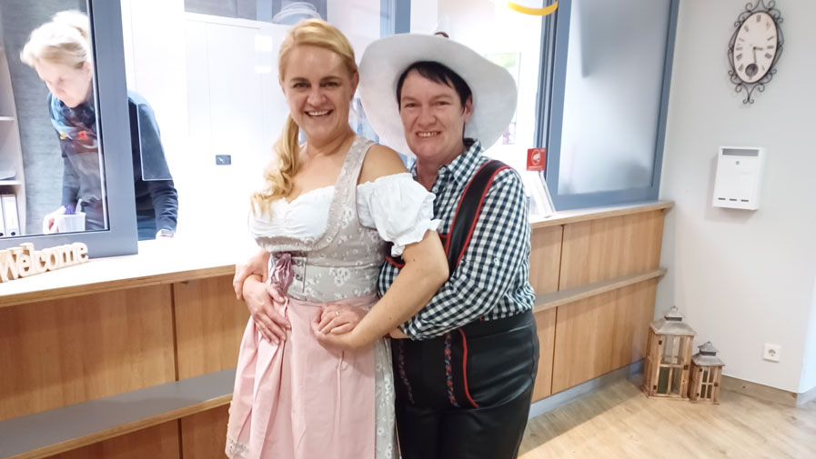 Oktoberfest in der ProCurand Seniorenresidenz Am Schlosspark in Dahme/Mark