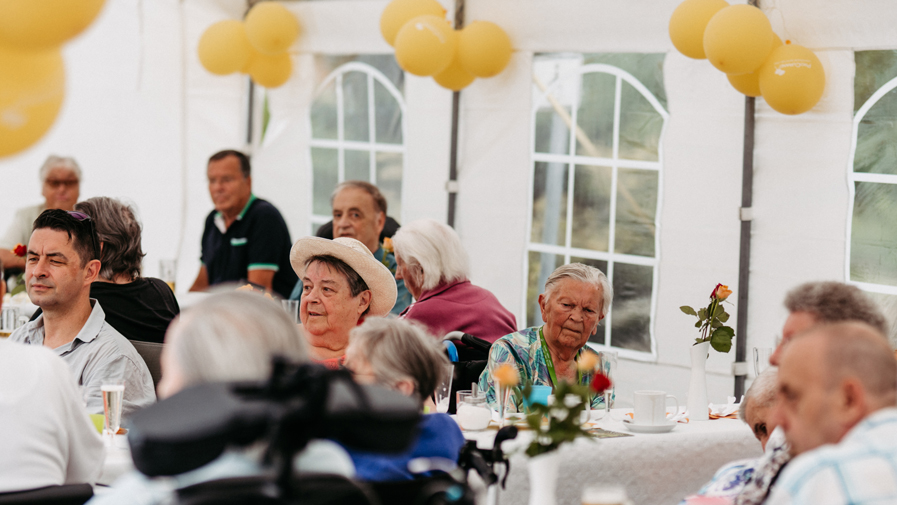 Sommerfest bei der ProCurand Grebs, Seniorenresidenz Am Görnsee