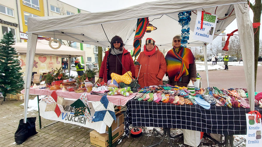 Weihnachtsmarkt bei der ProCurand Halle-Büschdorf