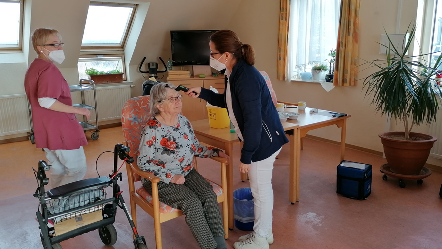 Impftage im Seniorenwohnpark Nächst-Neuendorf