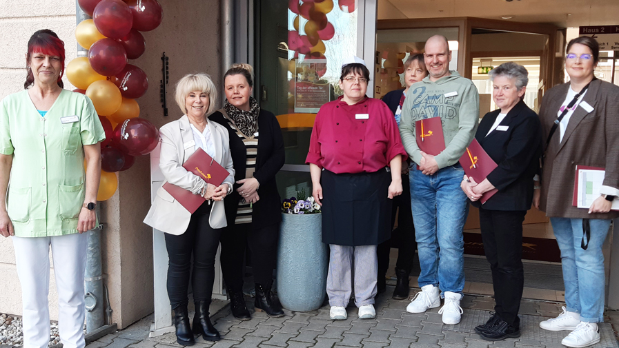 ProCurand Team Seniorenresidenz Senftenberg am Tag der offenen Tür