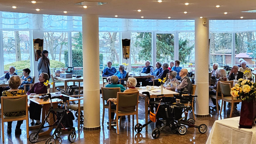In der ProCurand Seniorenresidenz Am Görnsee fand eine Infoveranstaltung zum Angebot des ambulanten Pflegediensts der ProCurand statt.