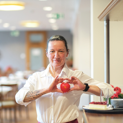 ProCurand Seniorenresidenz Bölschestraße Leitung Restaurant Claudia mit Herz 