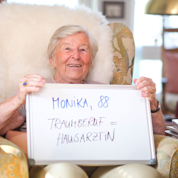 ProCurand Seniorenwohnanlage Fideliswiesen Seniorin Monika 88 