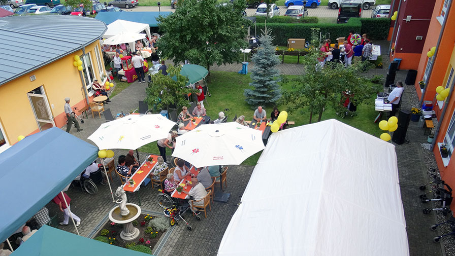 Sommer- und Jubiläumsfest Seniorenresidenz Eberswalde