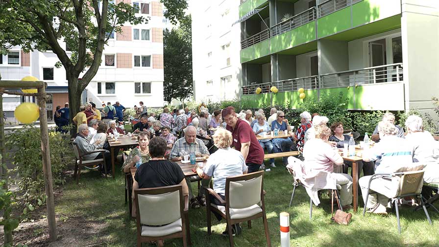 Sommerfest in der Mellenseestraße