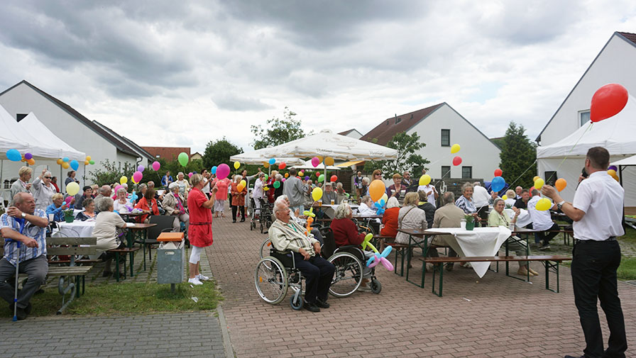 ProCurand Senioren feiern Sommerfest in Zossen