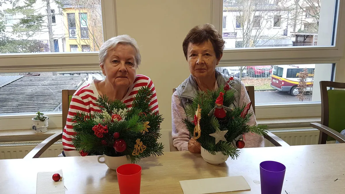 Advent handicrafts in Bölschestraße