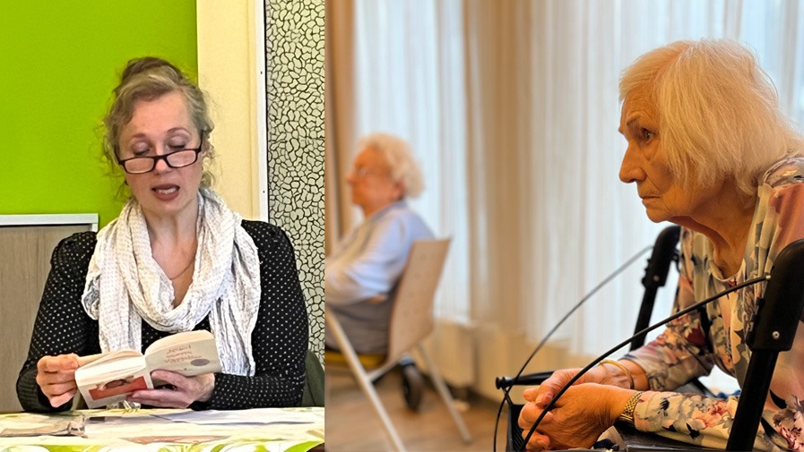 Autorin Gertrud-Kati Pfau liest aus ihrem Buch "Nebel überm Müggelsee"