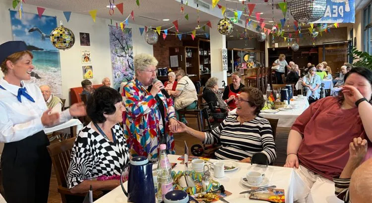 DDR party in Bölschestraße