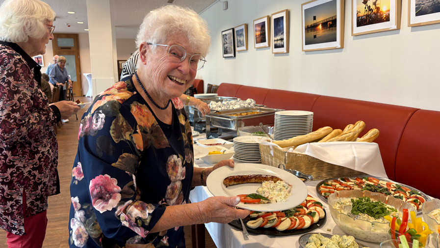Barbecue afternoon in Bölschestraße