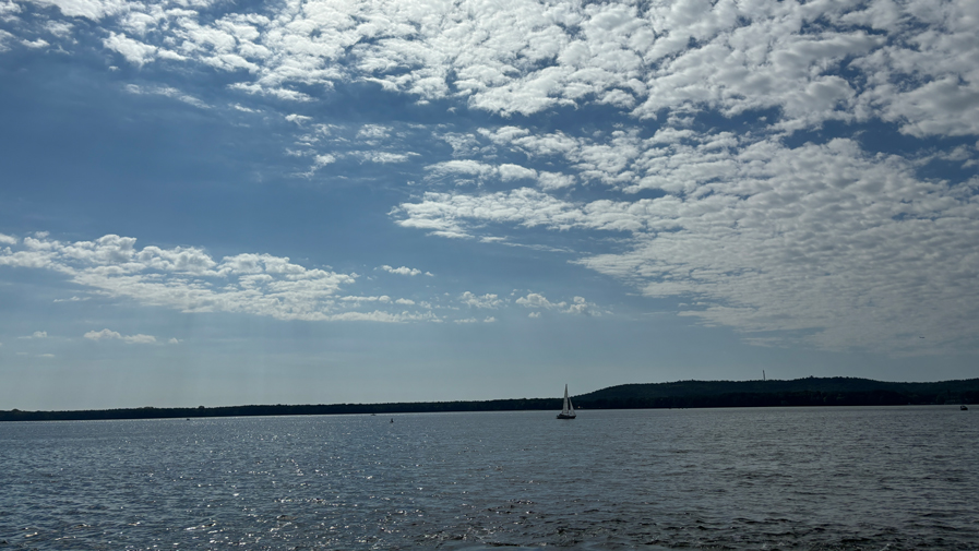 Bölschestraße on a steamboat trip