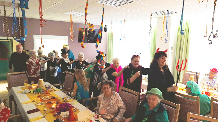 Carnival party in Cottbus