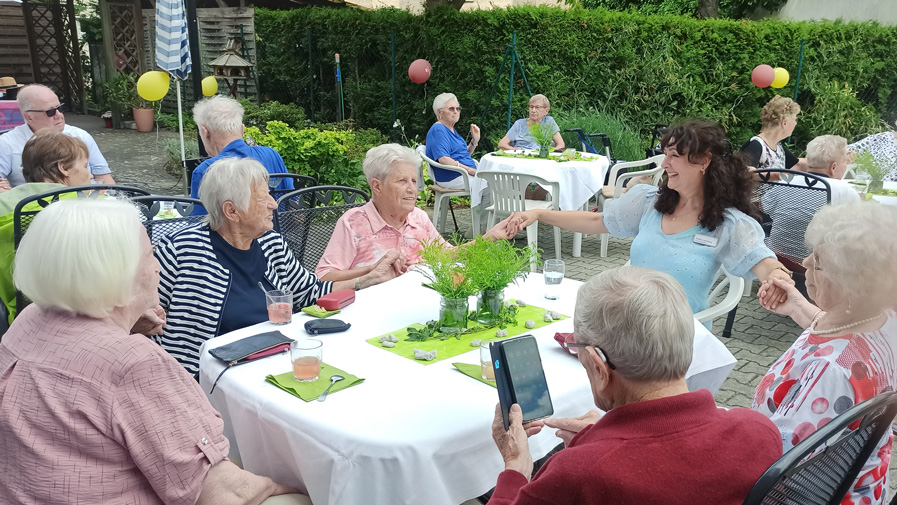 Summer party in Cottbus