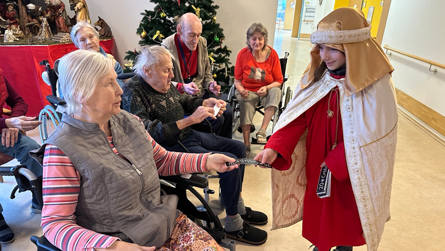 Three Wise Men visit Cham