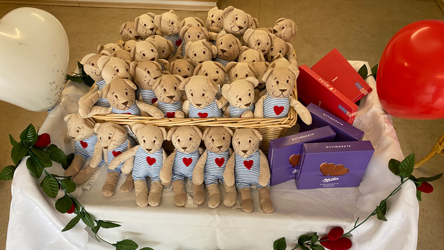 Valentine's Day at the ProCurand nursing home Pfarrer Lukas